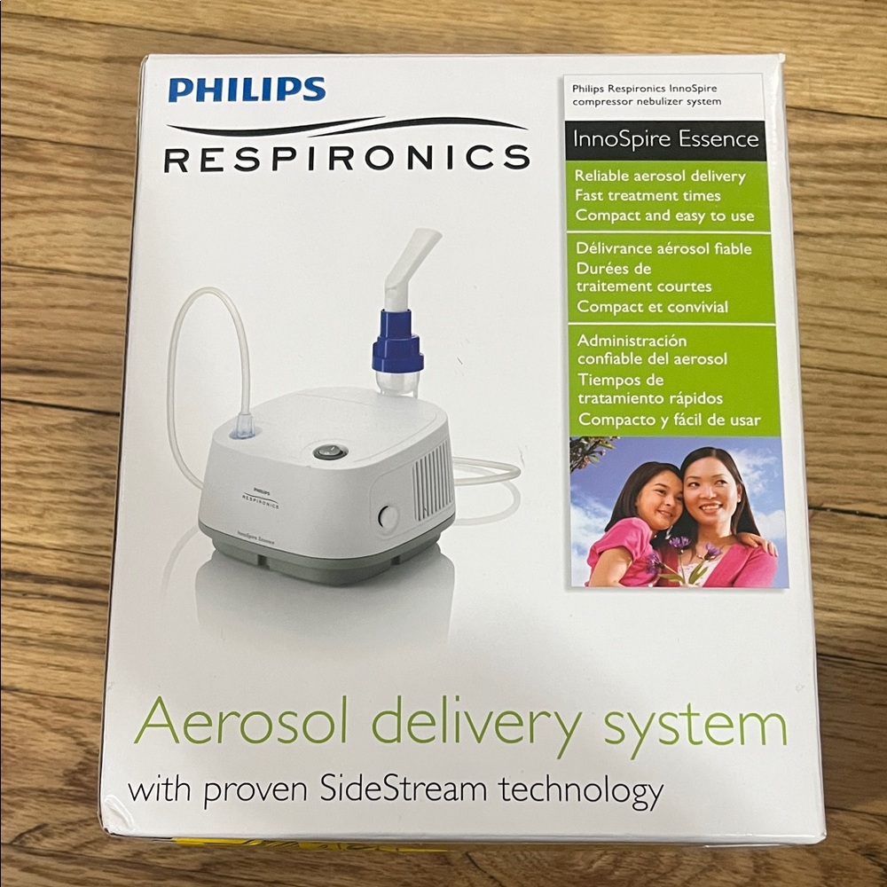 NIB Philips Respironics InnoSpire Essence Aerosol Delivery System - White
